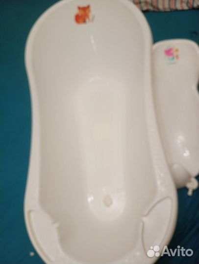 Ванночка для купания с горкой