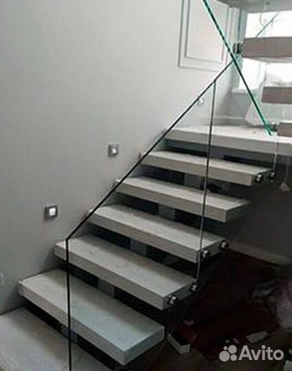 Стеклянные перила