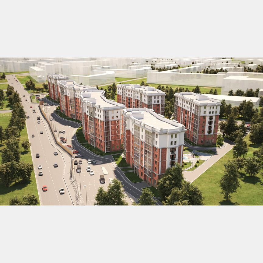 Квартира-студия, 34,4 м², 2/8 эт.