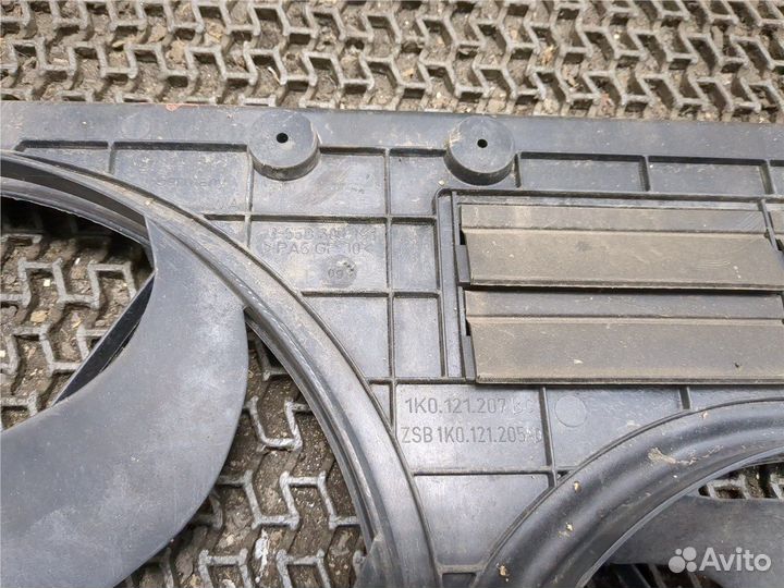 Вентилятор радиатора Volkswagen Passat 6, 2009