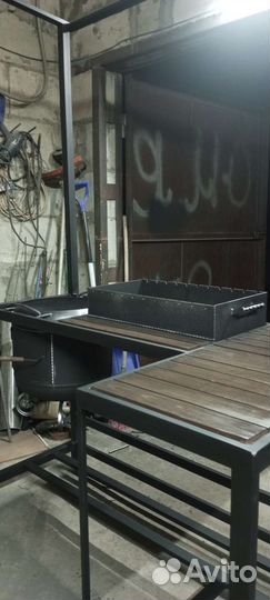 Мангалы лофт, беседки, навесы