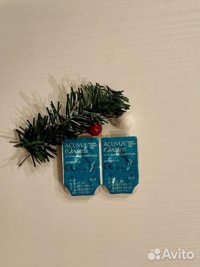 6 линз Двухнедельные Контактные линзы -2.5 на 8.4