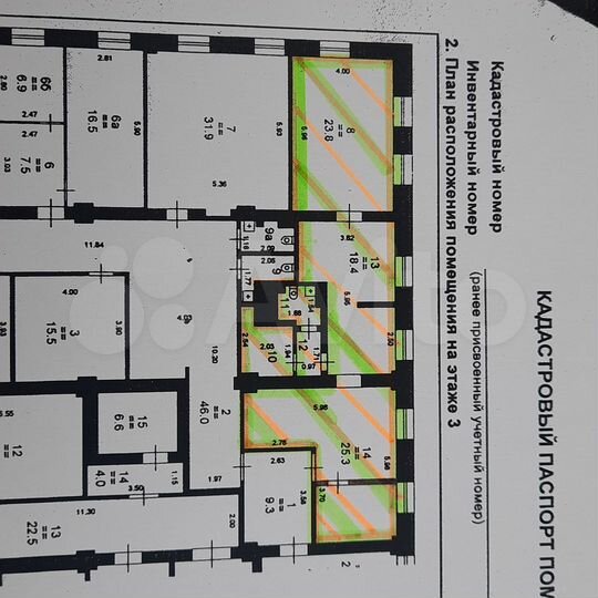 Офис, 75.6 м² в центре Нижнего Новгорода