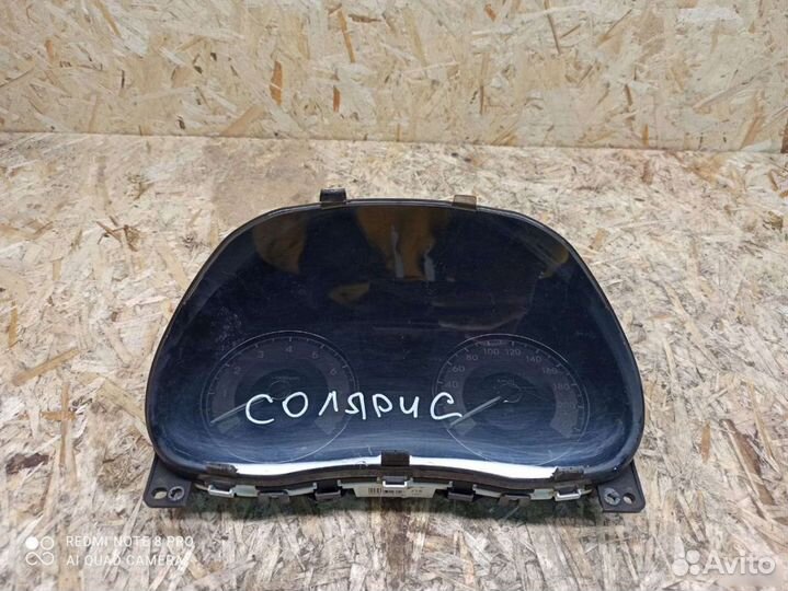 Щиток приборов Хундай Солярис 1
