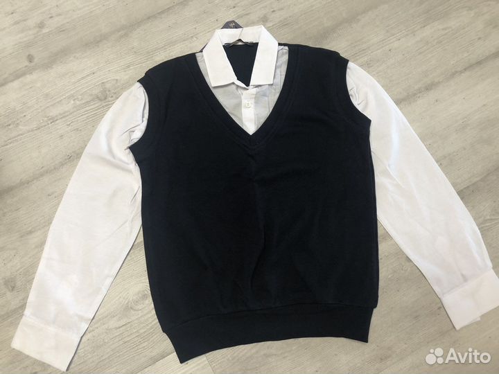 Жилетка для мальчика школьная