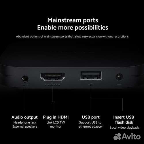 MI TV Box S 2nd Gen, новая Smart-TV приставка