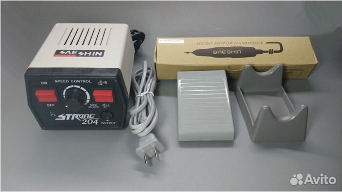 Strong204 новый в коробке аппарат для маникюра