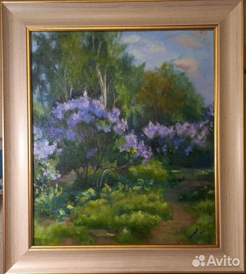 Картина Сирень весна