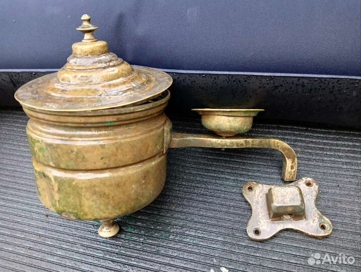 Умывальник,поднос,тазик латунь. СССР