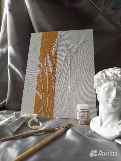 Интерьерная картина текстурная