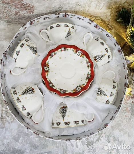 Набор чайный 6 персон 12 предметов