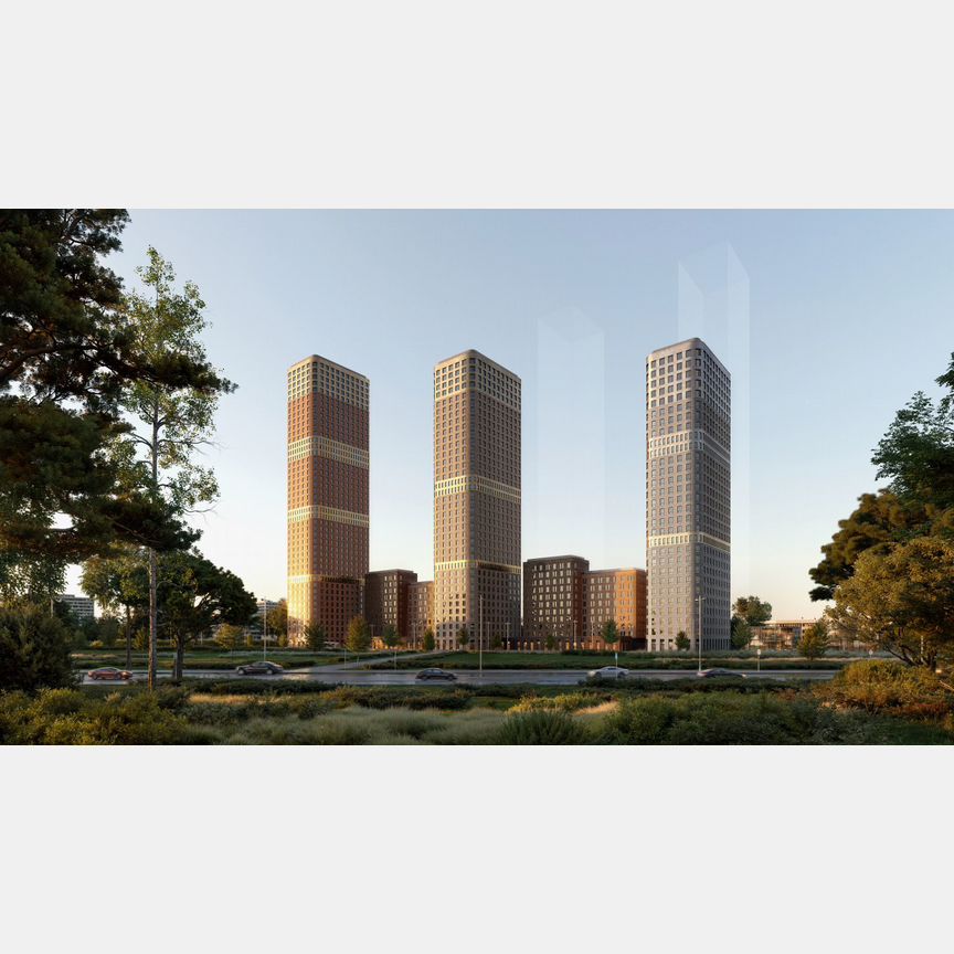 2-к. квартира, 45,4 м², 2/29 эт.