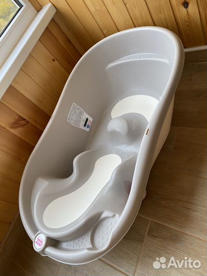 Ванночка для купания с горкой