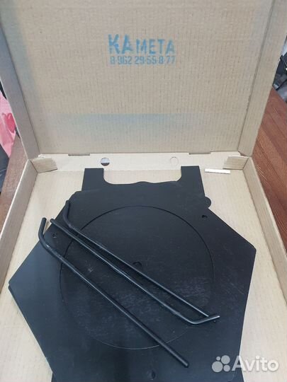 Мангал с печью под казан