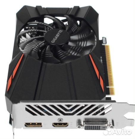 Видеокарта gigabyte GeForce GTX 1050 Ti