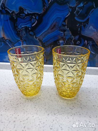 Стакан для воды impress 364 мл, Стекло 2 шт