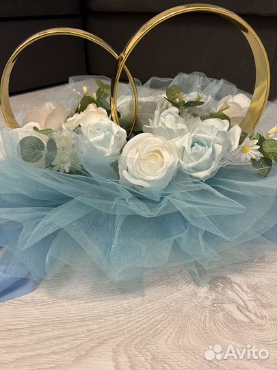 Свадебные украшения на машину