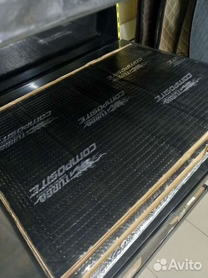 Виброизоляционный мат-л Turbo шумоизоляция