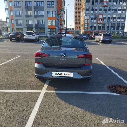 Volkswagen Polo 1.6 AT, 2021, 69 000 км