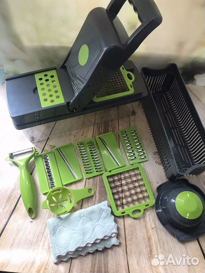 Овощерезка ручная с насадками терка для овощей