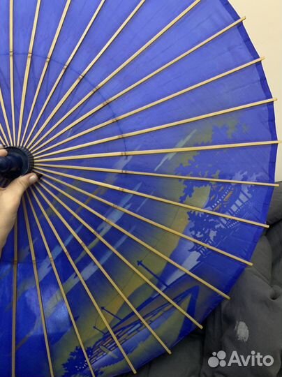 Антикварный китайский зонтик