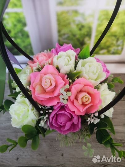 Букеты из мыла на 1 сентября