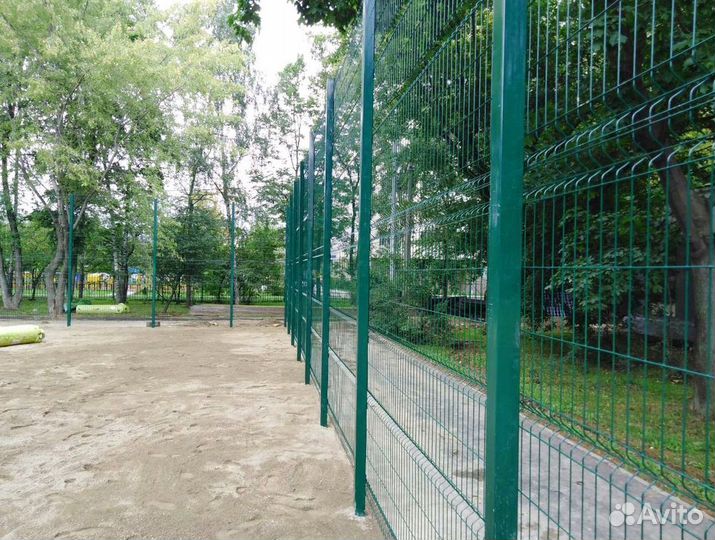 Заборы из 3D сетки под ключ новые доставка