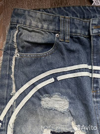 Джинсы как racer worldwide голубые