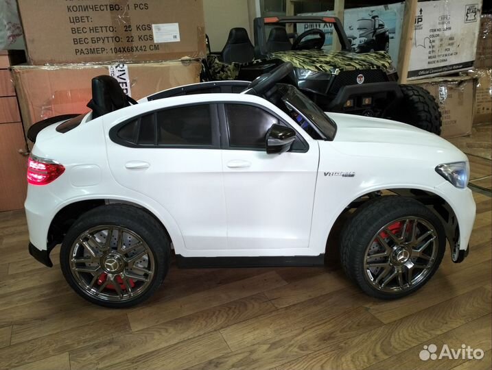 Детский электромобиль Mercedes-Benz AMG GLC63 Coup