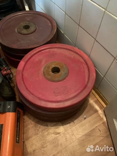 Блины для штанги по 25 кг