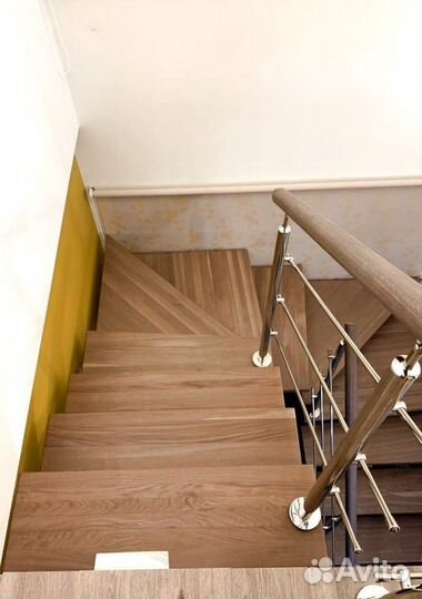 Забежная лестница с установкой