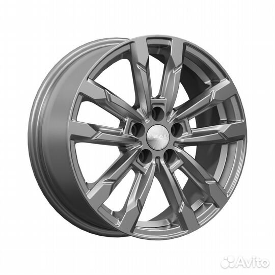 Литые диски 6.5x16 5x114.3 67.1 ET43 скад Кения графит