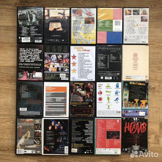 DVD диски музыка Рок