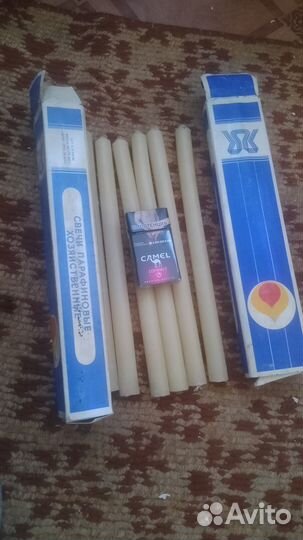Свечи парафиновые СССР