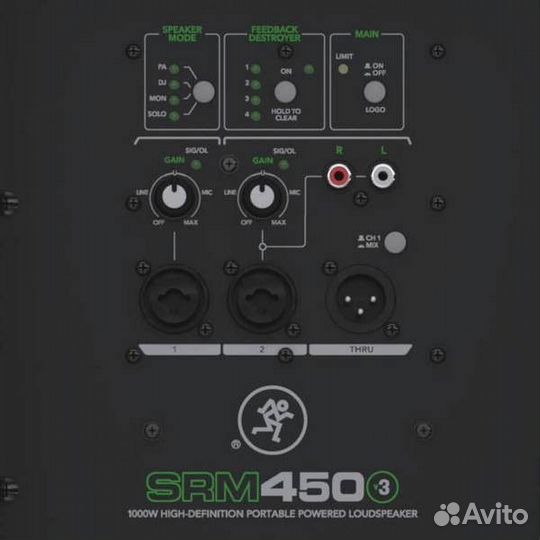 Mackie SRM450 v3 black активная 2-полосная акустич