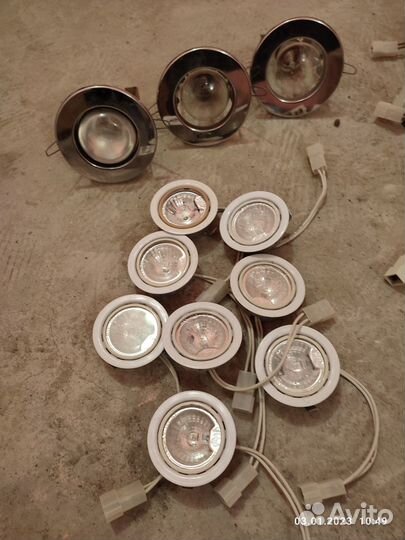 Светильник потолочный встраиваемый