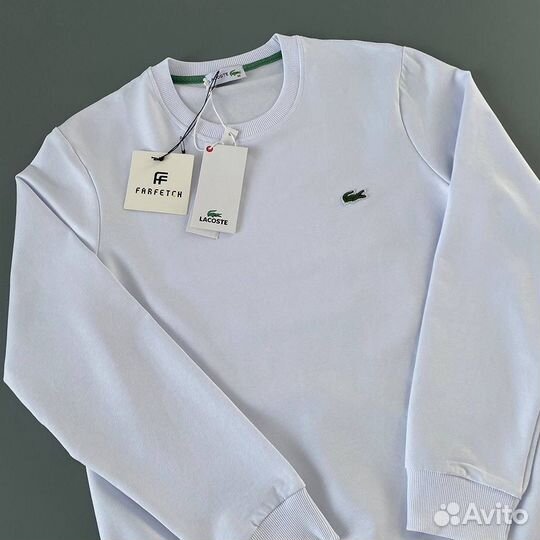 Свитшот lacoste белый