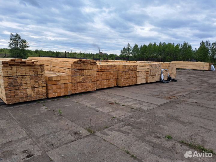 Брус, доска. Сосна. 1-2 сорт