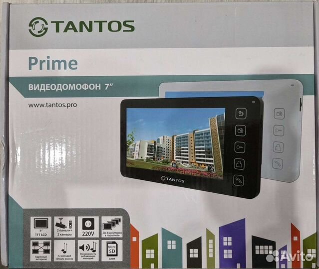 Монитор видеодомофона Tantos Prime