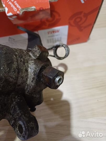 Суппорт тормозной задний citroen c4 trw