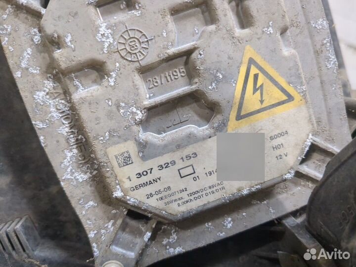 Фара (передняя) BMW 3 E90, E91, E92, E93, 2008