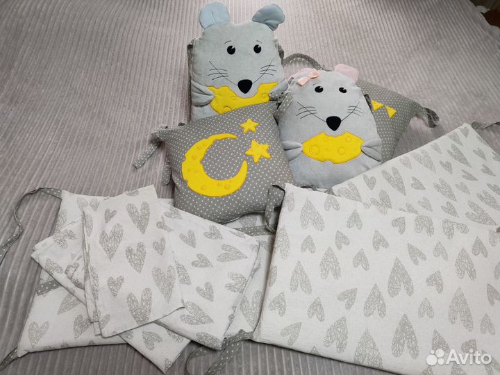 Детское постельное белье в детскую кроватку