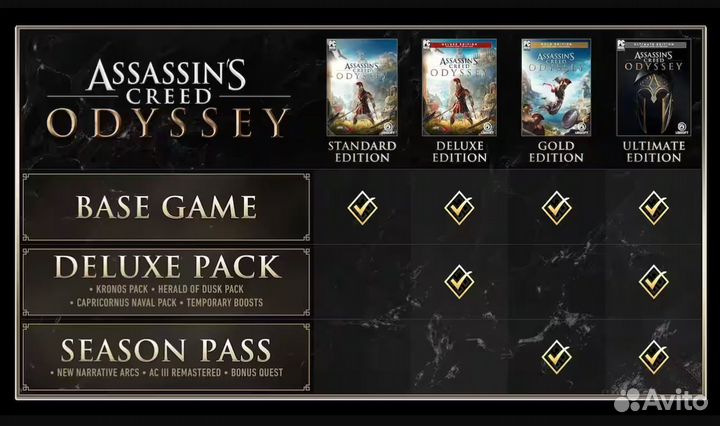 Assassin's Creed Odyssey-Ultimate edition Ps/Xbox