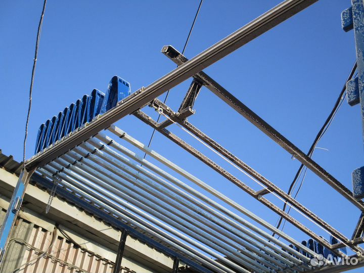 Тент сдвижной крыши на полуприцеп