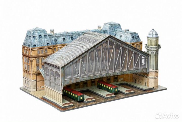 Конструктор Вокзал Сен-Лазар сборная модель