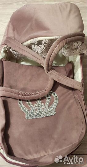 Конверт и люлька на выписку