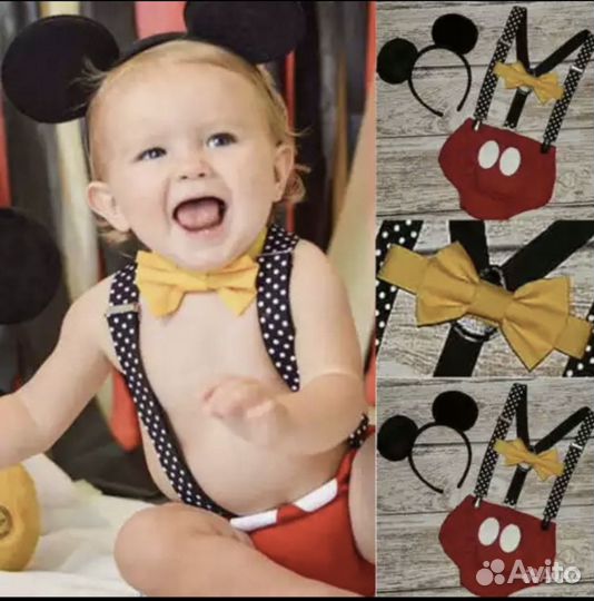 Микки маус костюм на годик