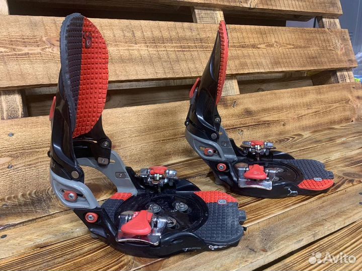 Крепления сноуборда burton step in