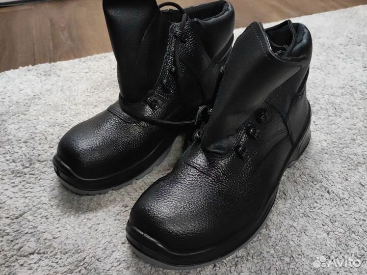 Ботинки кожанные бмн-091К/А удары, проколы, химия