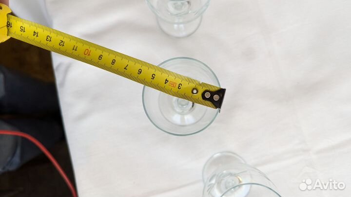 Фужер бокал свадебный 1980-е СССР